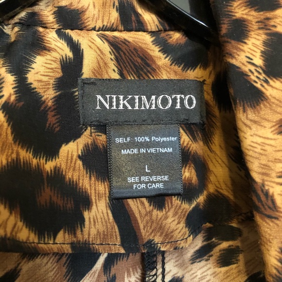 Leopard print light weight jacket - Picture 3 of 3